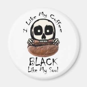 Aimant J'aime mon noir de café