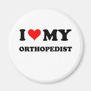 Aimant J'aime mon orthopédiste