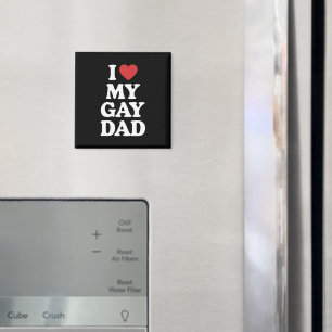 Aimant J'aime mon père gay je cœur mon père gay