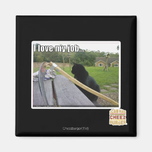 Aimant J'aime mon travail