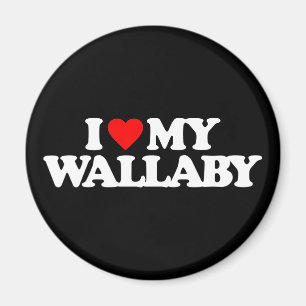 AIMANT J'AIME MON WALLABY