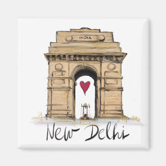Aimant J'aime New Delhi