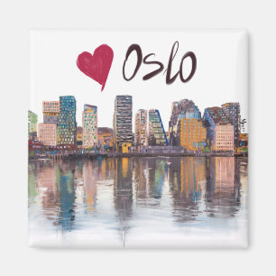Aimant J'aime Oslo