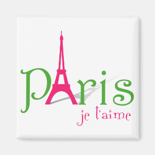 Aimant J'aime Paris