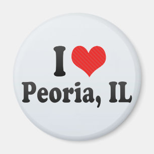 Aimant J'aime Peoria, IL