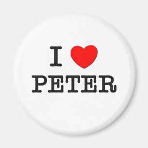 Aimant J'aime Peter