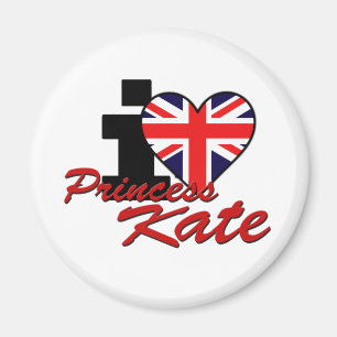 Aimant J'aime princesse Kate