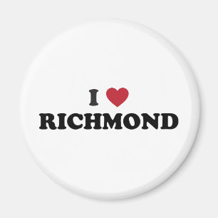 Aimant J'aime Richmond la Californie