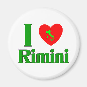 Aimant J'aime Rimini Italie