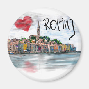 Aimant J'aime Rovinj