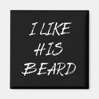 J'aime sa barbe homme barbu drôle