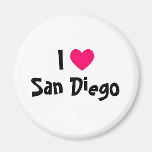 Aimant J'aime San Diego