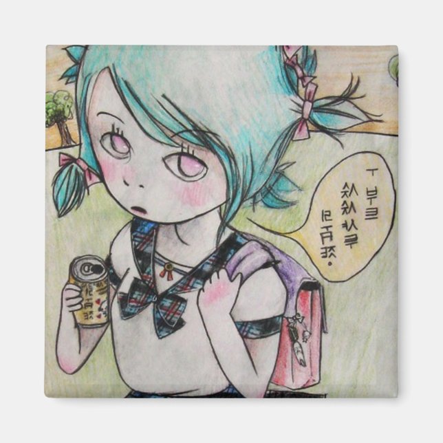 Aimant J'Aime Sasayaki Drinku (Devant)