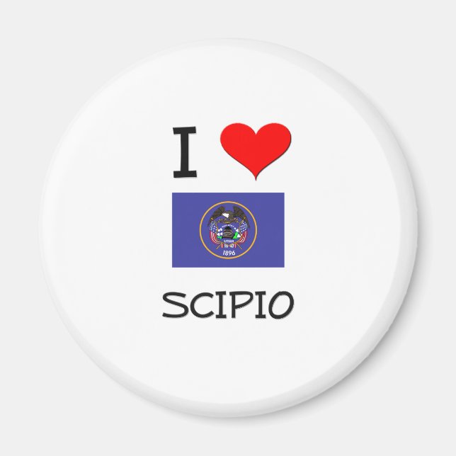 Aimant J'Aime Scipio Utah (Devant)