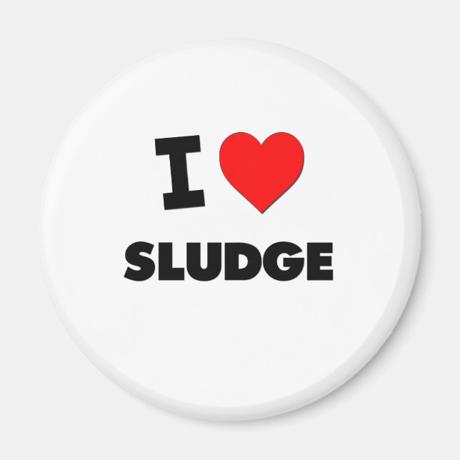 Aimant J'aime Sludge (Devant)