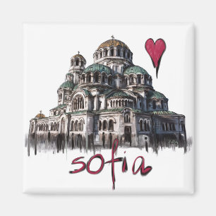 Aimant J'aime Sofia