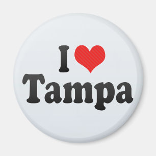 Aimant J'aime Tampa