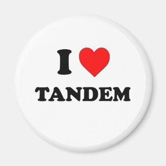 Aimant J'aime Tandem