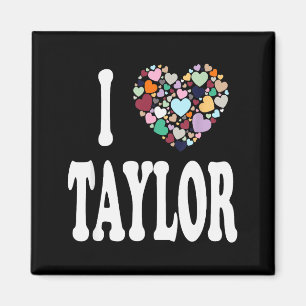 Aimant J'aime Taylor Prénom Taylor