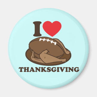 Aimant J'aime Thanksgiving