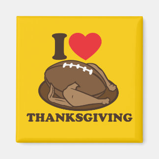 Aimant J'aime Thanksgiving