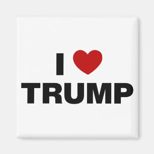 Aimant J'aime Trump