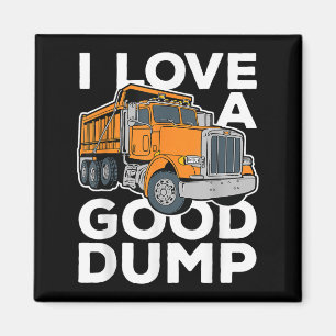 Aimant J'Aime Un Bon Décharge Funny Conducteur De Camion