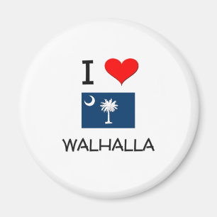 Aimant J'aime Walhalla la Caroline du Sud