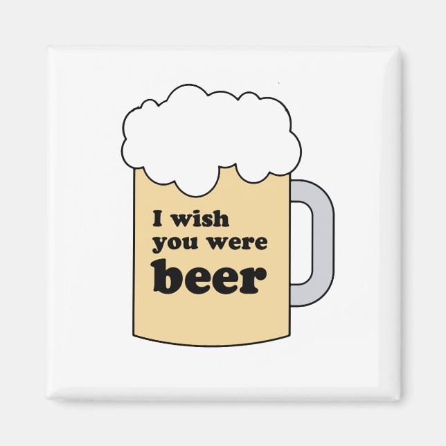 AIMANT J'AIMERAIS QUE VOUS ÉTIEZ BIÈRE GEAR (Devant)