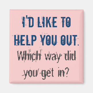 Aimant J'Aimerais Vous Aider