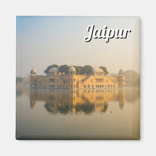 Aimant Jaipur Jal Mahal Souvenir (Devant)