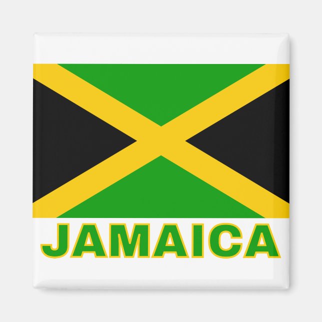 Aimant Jamaica Flag (Devant)