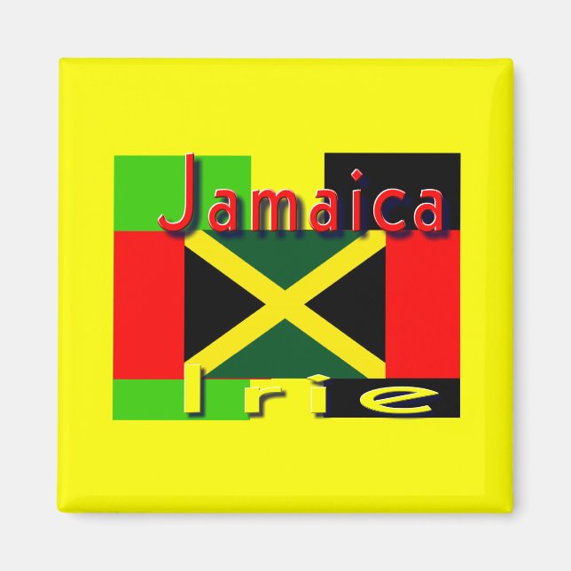 Aimant jamaïque (Devant)