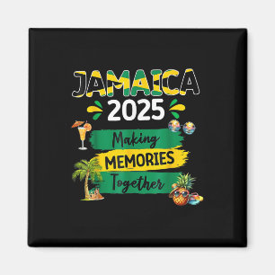 Aimant Jamaïque 2025 Vacation Trip Matching Family Squad 