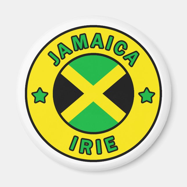 Aimant Jamaïque Irie (Devant)
