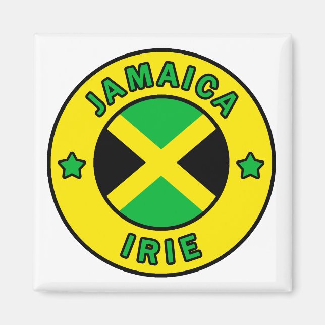 Aimant Jamaïque Irie (Devant)