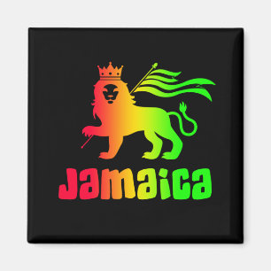 Aimant Jamaïque Rasta Lion
