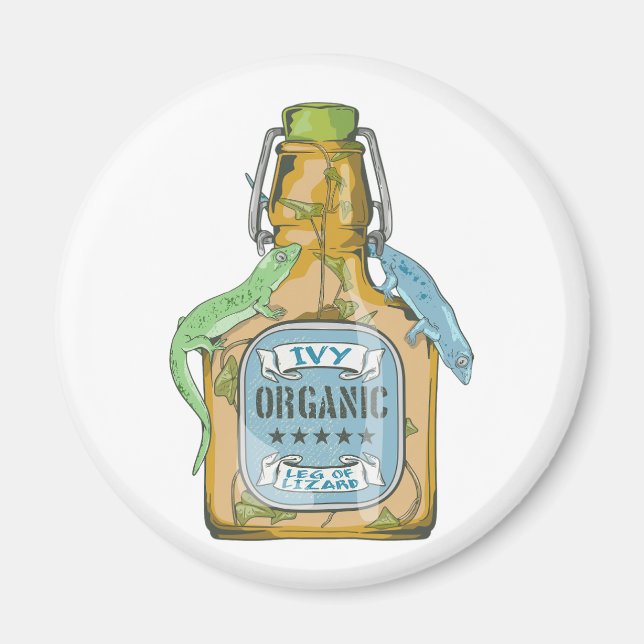 Aimant Jambe du lézard Shakespeare Macbeth (Devant)