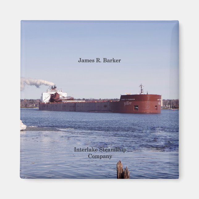 Aimant James R. Barker aimnet (Devant)