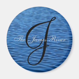 Aimant James River [rond]