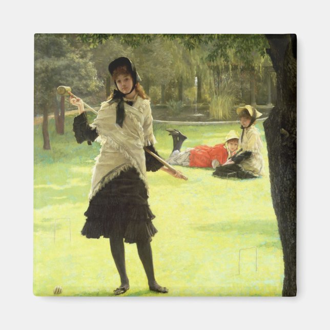 Aimant James Tissot | Croquet, c.1878 (Devant)
