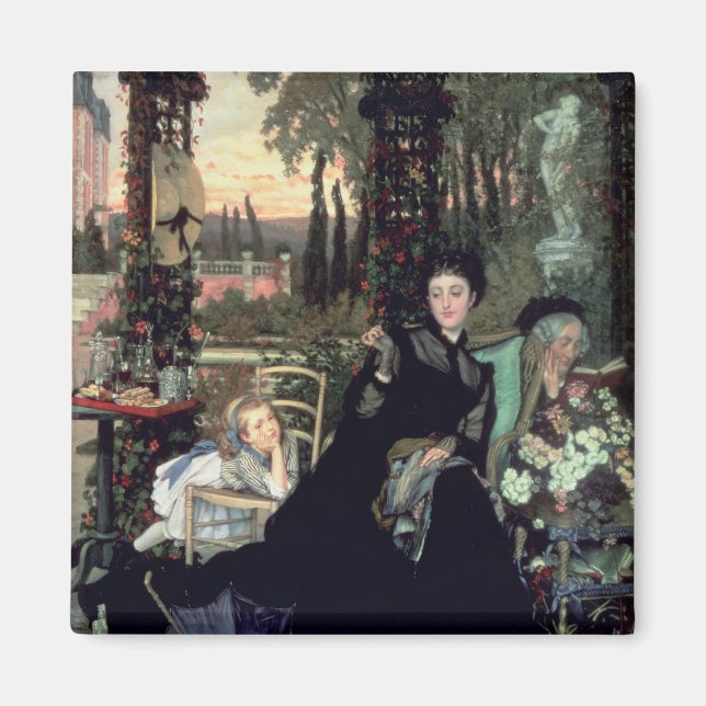 Aimant James Tissot | La veuve, 1868 (Devant)