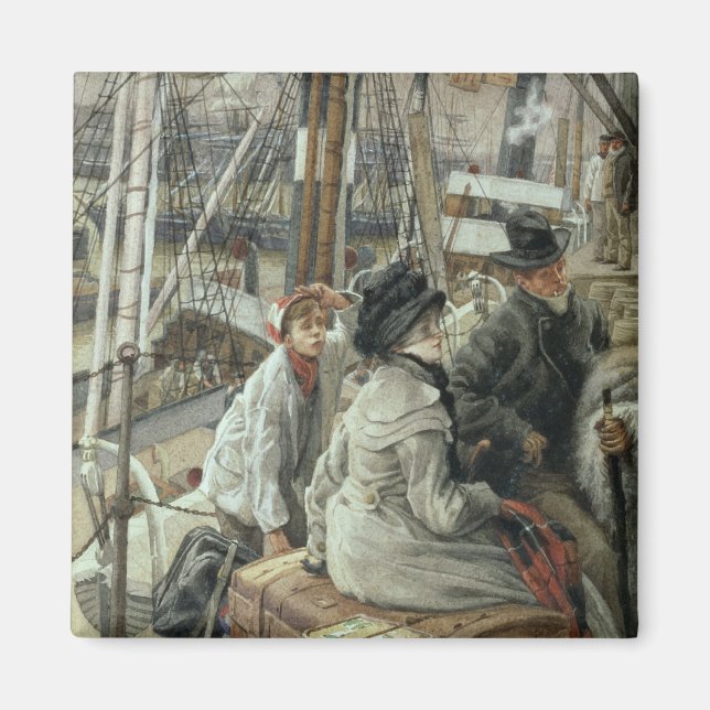 Aimant James Tissot | Par eau, c.1881-2 (Devant)