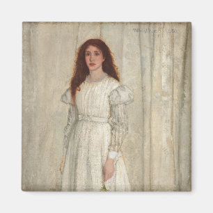 Aimant James Whistler - Symphonie en blanc no 1
