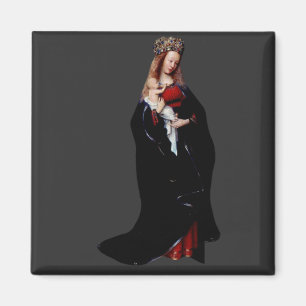 Aimant Jan van Eyck - La Vierge à l'église Beaux-Arts
