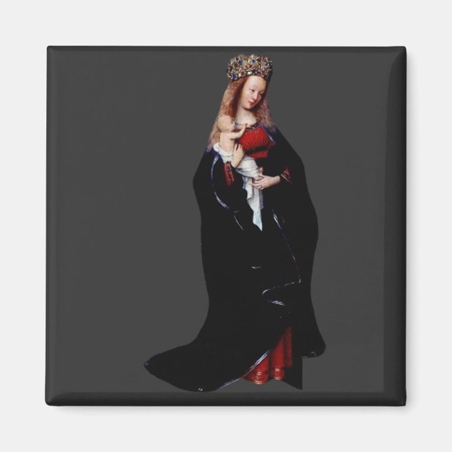 Aimant Jan van Eyck - La Vierge à l'église Beaux-Arts (Devant)