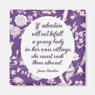 Aimant Jane Austen Cherche un devis d'aventure