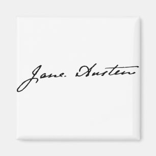 Aimant Jane Austen Signature