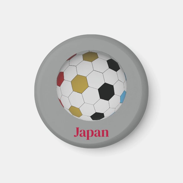 Aimant Japan Soccer (Devant)
