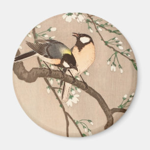 Aimant Japanese Asian Bird Chickadee Songbird
